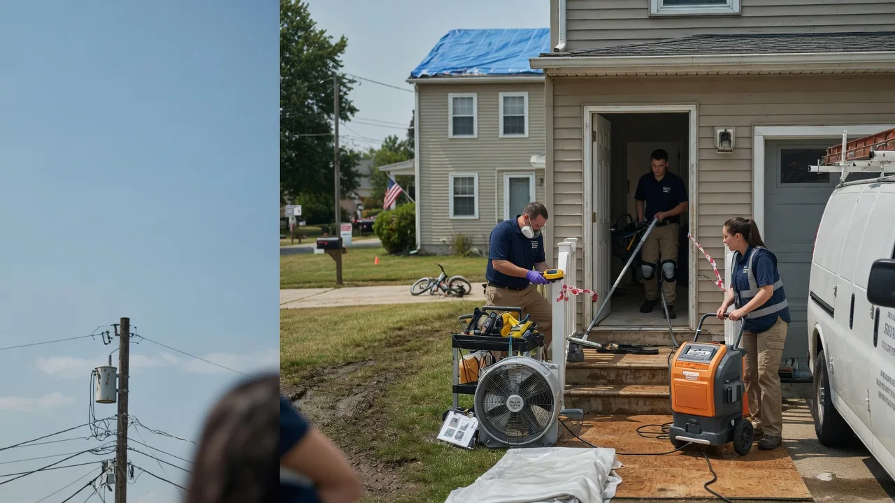 Water Damage Repair in Parchman, MS near me